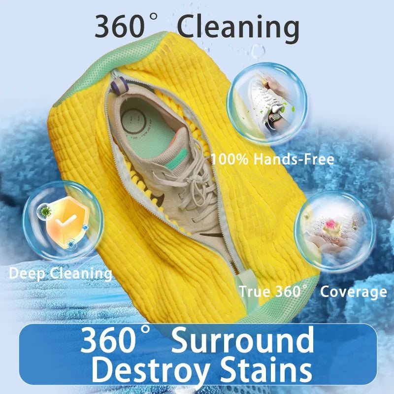 Shoe bag for lazy people a household washing machine special protective bag that prevents deformation and does not damage shoes - Avero