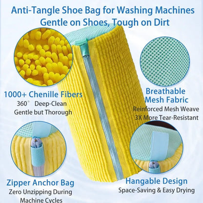 Shoe bag for lazy people a household washing machine special protective bag that prevents deformation and does not damage shoes - Avero