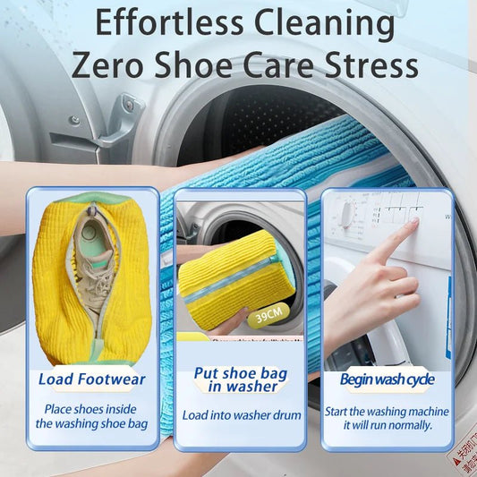 Shoe bag for lazy people a household washing machine special protective bag that prevents deformation and does not damage shoes - Avero