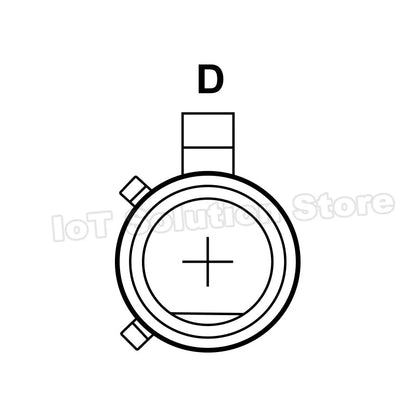 SMA Male to Fakra - Z RF Coaxial Converter Adapter SMB Fakra Z FakraZ Connector General Type 50 Ohm - Avero