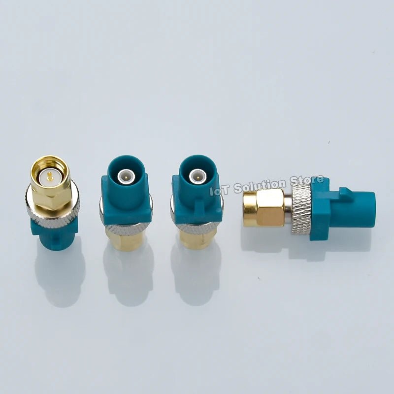 SMA Male to Fakra - Z RF Coaxial Converter Adapter SMB Fakra Z FakraZ Connector General Type 50 Ohm - Avero