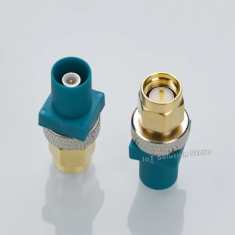 SMA Male to Fakra - Z RF Coaxial Converter Adapter SMB Fakra Z FakraZ Connector General Type 50 Ohm - Avero