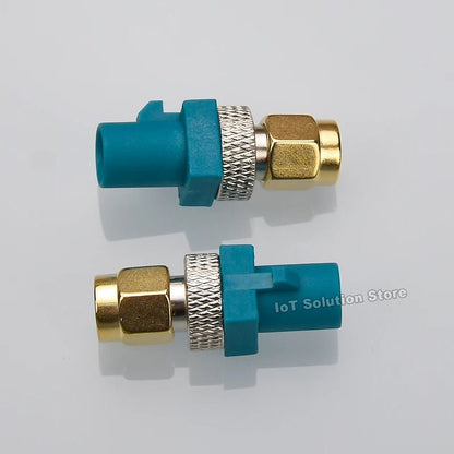 SMA Male to Fakra - Z RF Coaxial Converter Adapter SMB Fakra Z FakraZ Connector General Type 50 Ohm - Avero