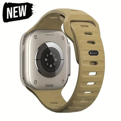 Soft Silicone Strap For Apple Watch Band Ultra 49mm 44mm 45mm 42mm 41mm 42mm 38mm Sport Watchband IWatch Serise 9 8 7 6 Bracelet - Avero