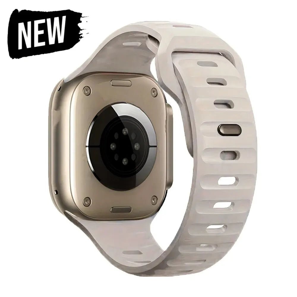 Soft Silicone Strap For Apple Watch Band Ultra 49mm 44mm 45mm 42mm 41mm 42mm 38mm Sport Watchband IWatch Serise 9 8 7 6 Bracelet - Avero
