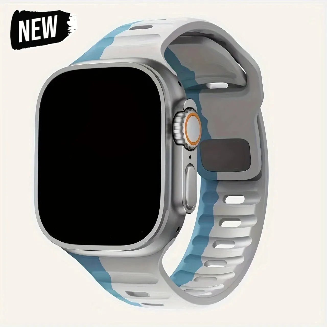 Soft Silicone Strap For Apple Watch Band Ultra 49mm 44mm 45mm 42mm 41mm 42mm 38mm Sport Watchband IWatch Serise 9 8 7 6 Bracelet - Avero