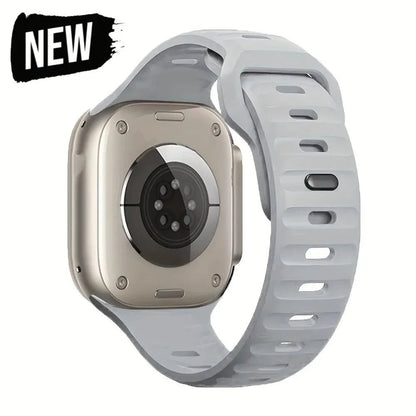 Soft Silicone Strap For Apple Watch Band Ultra 49mm 44mm 45mm 42mm 41mm 42mm 38mm Sport Watchband IWatch Serise 9 8 7 6 Bracelet - Avero