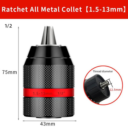 Square Hole Drill Woodworking Drill Tools Auger Mortising Chisel Drill Set DIY Furniture Square Woodworking Drill - Avero