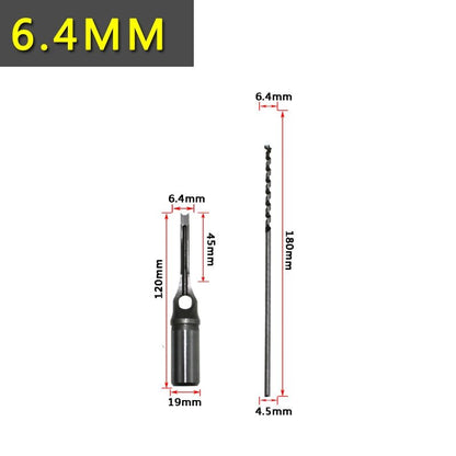 Square Hole Drill Woodworking Drill Tools Auger Mortising Chisel Drill Set DIY Furniture Square Woodworking Drill - Avero