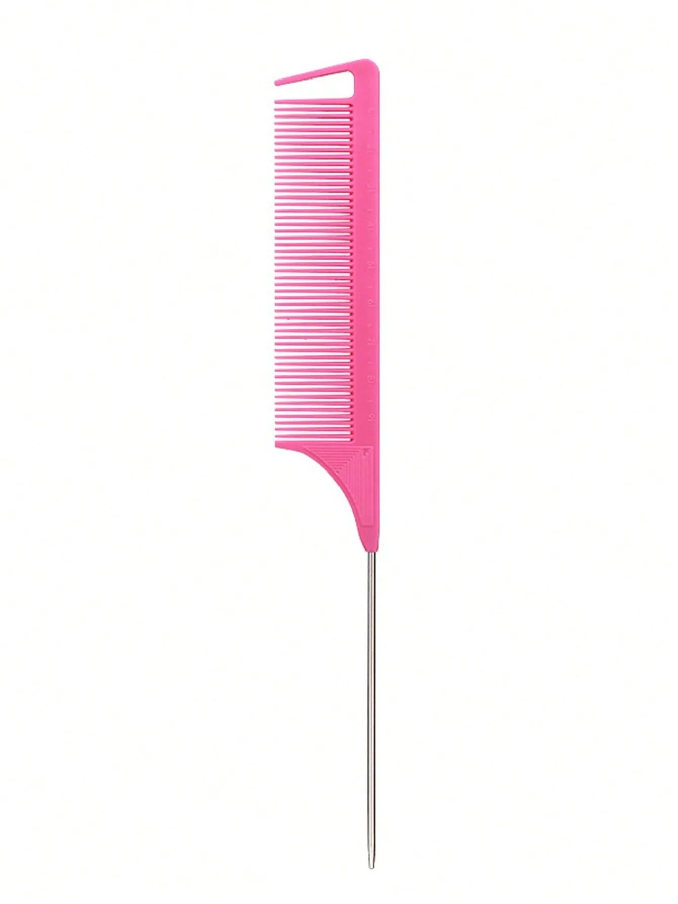 stainless steel pointed tail hair professional hair comb hair brush salon hair styling tool hair comb Special for real hair wigs - Avero