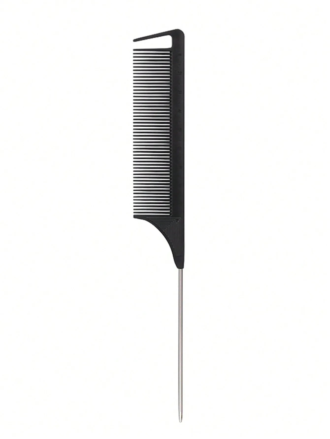 stainless steel pointed tail hair professional hair comb hair brush salon hair styling tool hair comb Special for real hair wigs - Avero