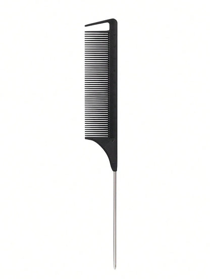 stainless steel pointed tail hair professional hair comb hair brush salon hair styling tool hair comb Special for real hair wigs - Avero