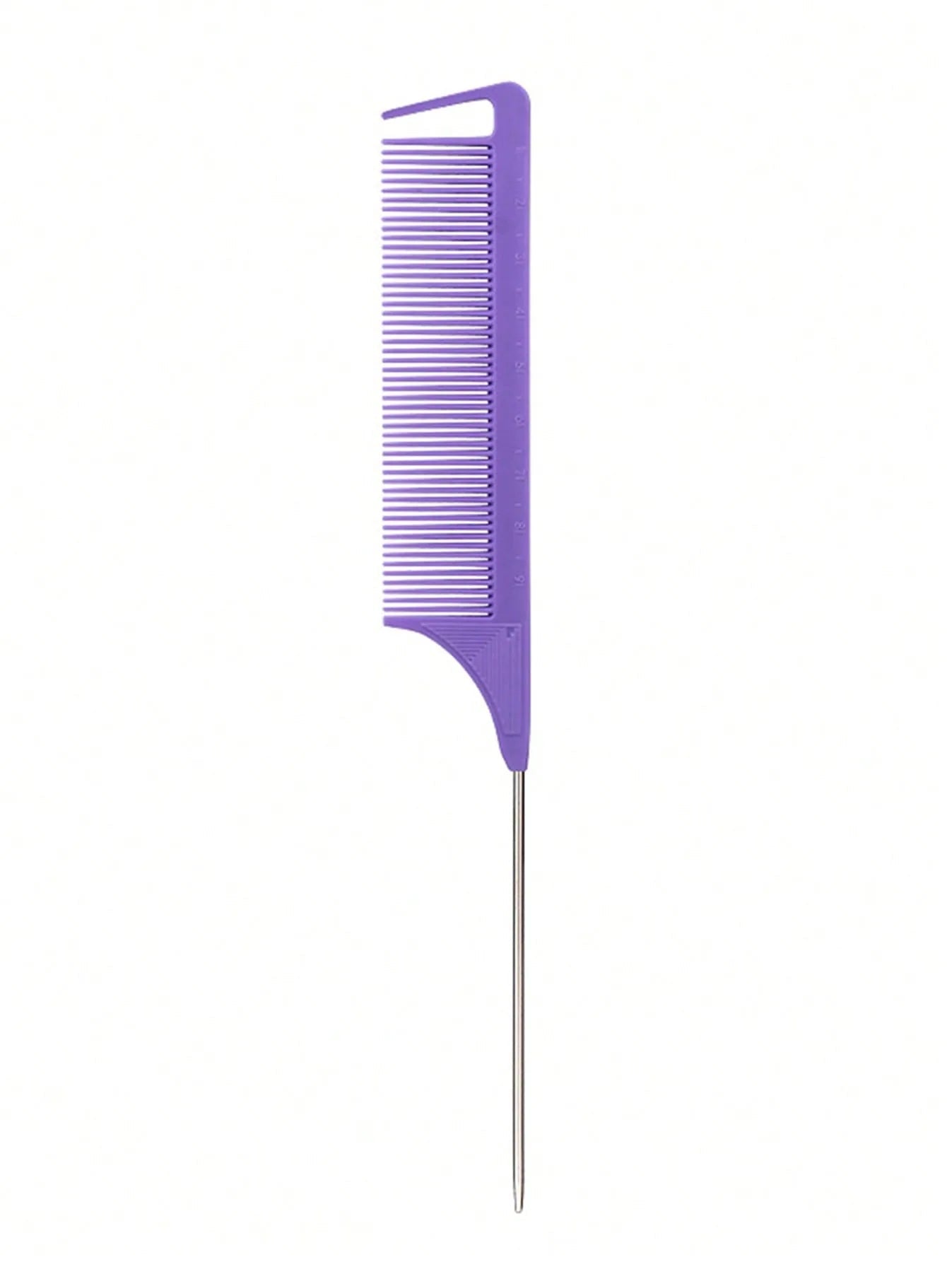 stainless steel pointed tail hair professional hair comb hair brush salon hair styling tool hair comb Special for real hair wigs - Avero