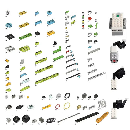 STEM We - do2.0 45300 Core Programming Kit Compatible legoed Education Building Blocks Kit with 280pcs & Sensors Electronic Bricks - Avero
