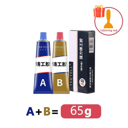 Super Strong Metal Repair Glue High Strength Ab Cold Solder Paste Plastic Repair Industrial Repair Agent Soldering Accessories - Avero