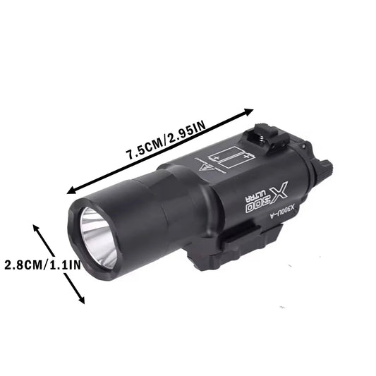 Surefir X300U Scout Light Gun Light Lanterna Rifle Strobe Flashlight Fit 20mm Rail Airsoft Hanging FlashlightHunting - Avero