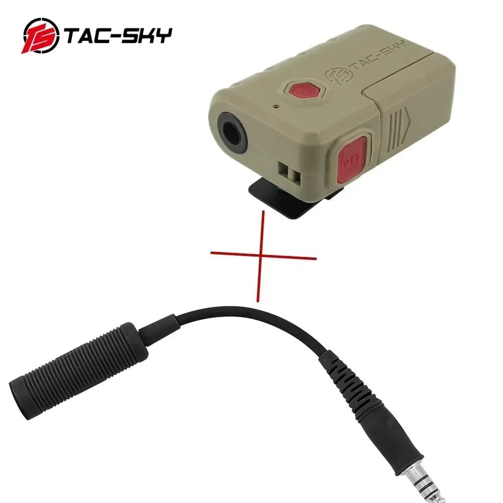 TAC - SKY Tactical Headset Bluetooth Adapter for PELTO COMTA/MSA Sordin/AMP/TCI/TEAHEADSET/Airsoft Shooting Headphone - Avero