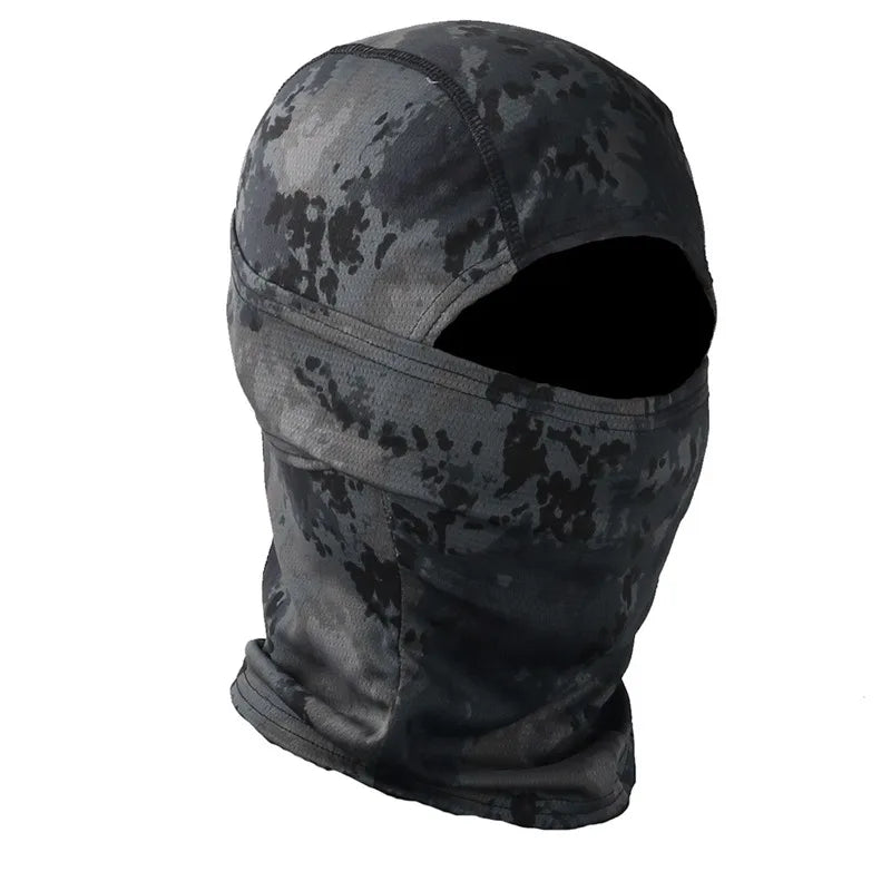 Tactical Balaclava Military Camouflage Full Face Mask Motorcycle Cycling Army War Airsoft Hunting Face Shield Hat Neck Scarives - Avero