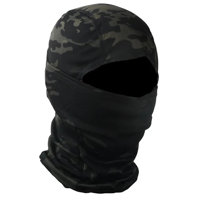Tactical Balaclava Military Camouflage Full Face Mask Motorcycle Cycling Army War Airsoft Hunting Face Shield Hat Neck Scarives - Avero