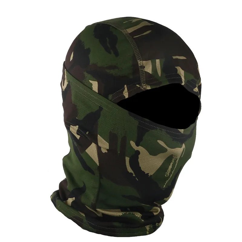 Tactical Balaclava Military Camouflage Full Face Mask Motorcycle Cycling Army War Airsoft Hunting Face Shield Hat Neck Scarives - Avero