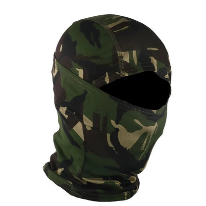 Tactical Balaclava Military Camouflage Full Face Mask Motorcycle Cycling Army War Airsoft Hunting Face Shield Hat Neck Scarives - Avero