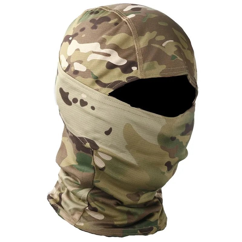 Tactical Balaclava Military Camouflage Full Face Mask Motorcycle Cycling Army War Airsoft Hunting Face Shield Hat Neck Scarives - Avero