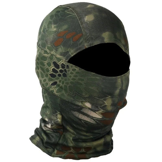 Tactical Balaclava Military Camouflage Full Face Mask Motorcycle Cycling Army War Airsoft Hunting Face Shield Hat Neck Scarives - Avero