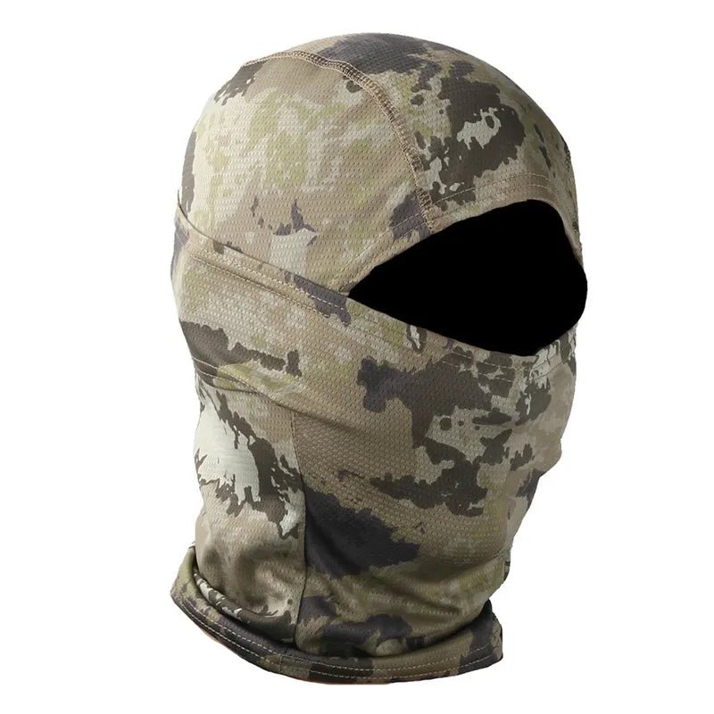 Tactical Balaclava Military Camouflage Full Face Mask Motorcycle Cycling Army War Airsoft Hunting Face Shield Hat Neck Scarives - Avero