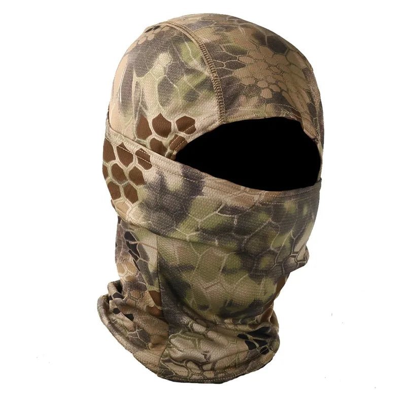 Tactical Balaclava Military Camouflage Full Face Mask Motorcycle Cycling Army War Airsoft Hunting Face Shield Hat Neck Scarives - Avero