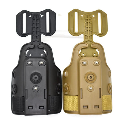 Tactical Leg Gun Holster Platform for Glock 17 19 Beretta M9 Sig P226 Airsoft Drop Thigh Pistol Case Paddle Adapter for Hunting - Avero