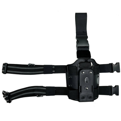 Tactical Leg Gun Holster Platform for Glock 17 19 Beretta M9 Sig P226 Airsoft Drop Thigh Pistol Case Paddle Adapter for Hunting - Avero