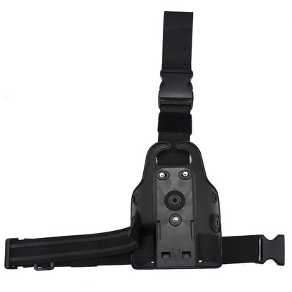 Tactical Leg Gun Holster Platform for Glock 17 19 Beretta M9 Sig P226 Airsoft Drop Thigh Pistol Case Paddle Adapter for Hunting - Avero