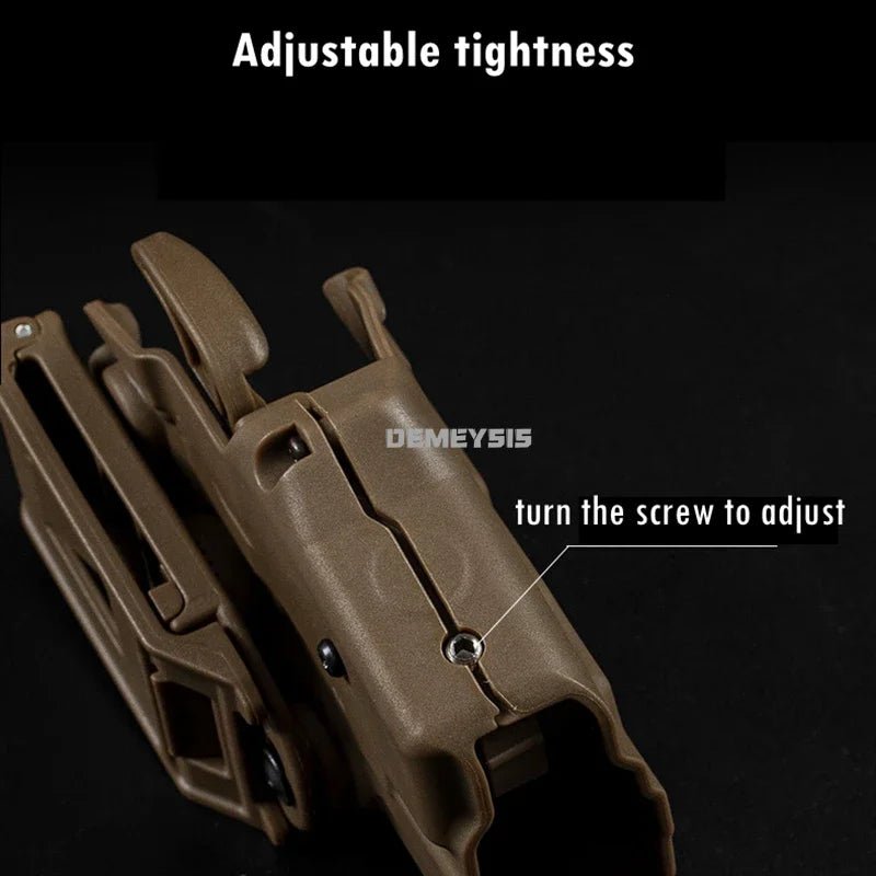 Tactical Quick Pull Gun Holster Adjustable Outdoor Hunting Shooting Waist Belt Holsters Universal Airsoft Pistols Gun Holster - Avero