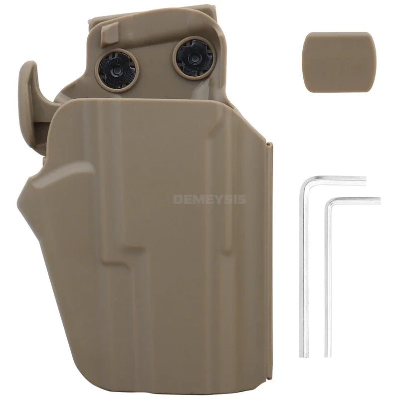 Tactical Quick Pull Gun Holster Adjustable Outdoor Hunting Shooting Waist Belt Holsters Universal Airsoft Pistols Gun Holster - Avero
