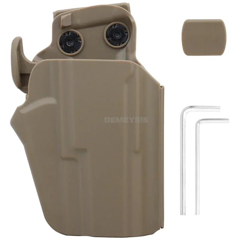 Tactical Quick Pull Gun Holster Adjustable Outdoor Hunting Shooting Waist Belt Holsters Universal Airsoft Pistols Gun Holster - Avero