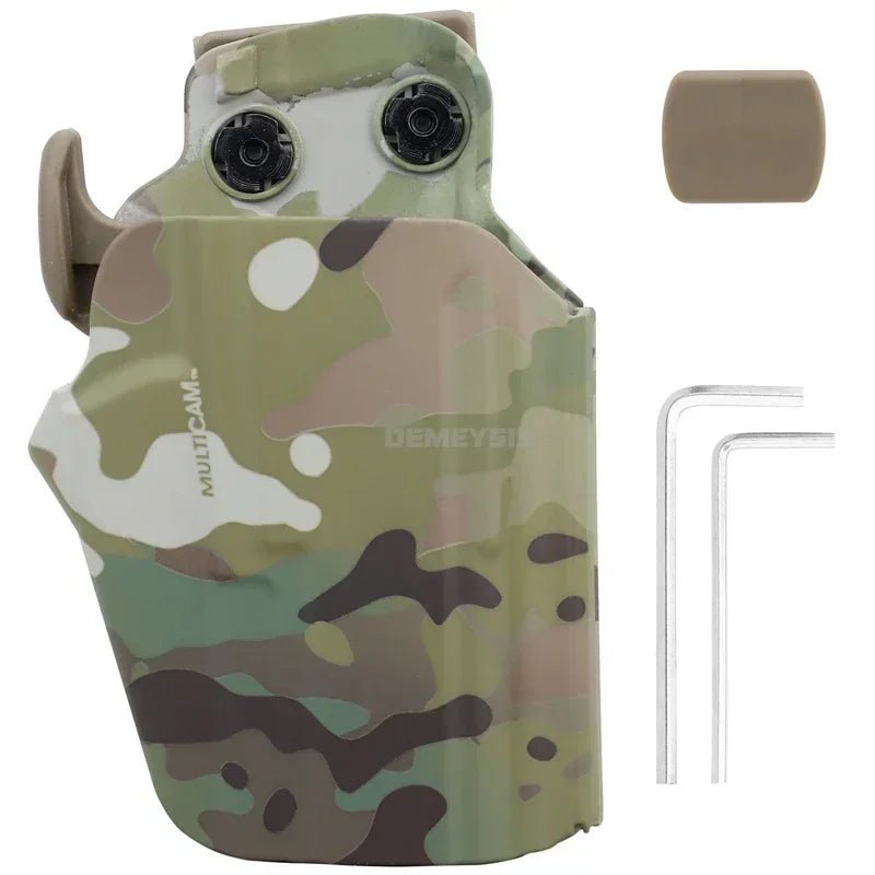 Tactical Quick Pull Gun Holster Adjustable Outdoor Hunting Shooting Waist Belt Holsters Universal Airsoft Pistols Gun Holster - Avero