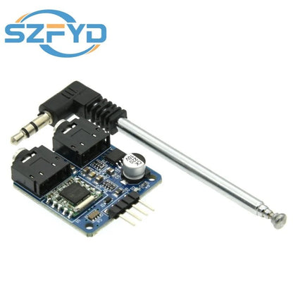 TEA5767 FM Stereo Radio Module For 76 - 108MHZ With Free Cable Antenna - Avero