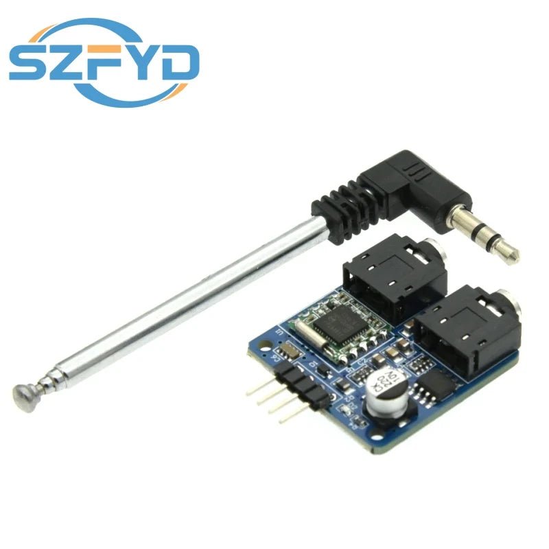 TEA5767 FM Stereo Radio Module For 76 - 108MHZ With Free Cable Antenna - Avero