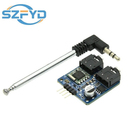 TEA5767 FM Stereo Radio Module For 76 - 108MHZ With Free Cable Antenna - Avero
