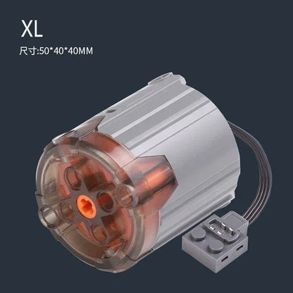 Technical Blocks Motor High - Tech Parts Parts Blocks PF Train Motor 8883 84 85 88004 L XL Servo Motor Technik RC Receiver Battery - Avero