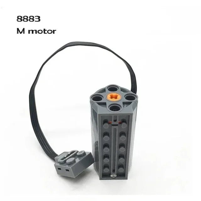 Technical Blocks Motor High - Tech Parts Parts Blocks PF Train Motor 8883 84 85 88004 L XL Servo Motor Technik RC Receiver Battery - Avero