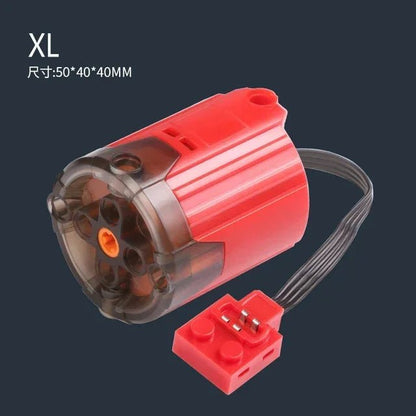 Technical Blocks Motor High - Tech Parts Parts Blocks PF Train Motor 8883 84 85 88004 L XL Servo Motor Technik RC Receiver Battery - Avero