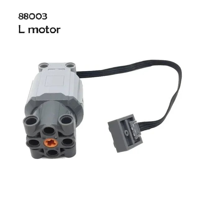 Technical Blocks Motor High - Tech Parts Parts Blocks PF Train Motor 8883 84 85 88004 L XL Servo Motor Technik RC Receiver Battery - Avero