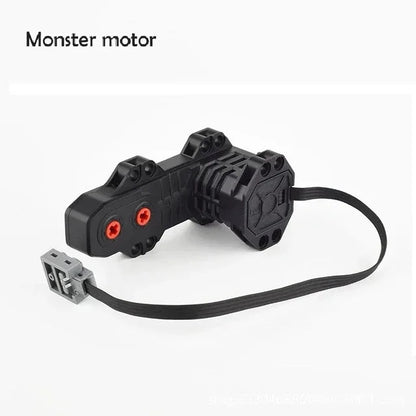 Technical Blocks Motor High - Tech Parts Parts Blocks PF Train Motor 8883 84 85 88004 L XL Servo Motor Technik RC Receiver Battery - Avero