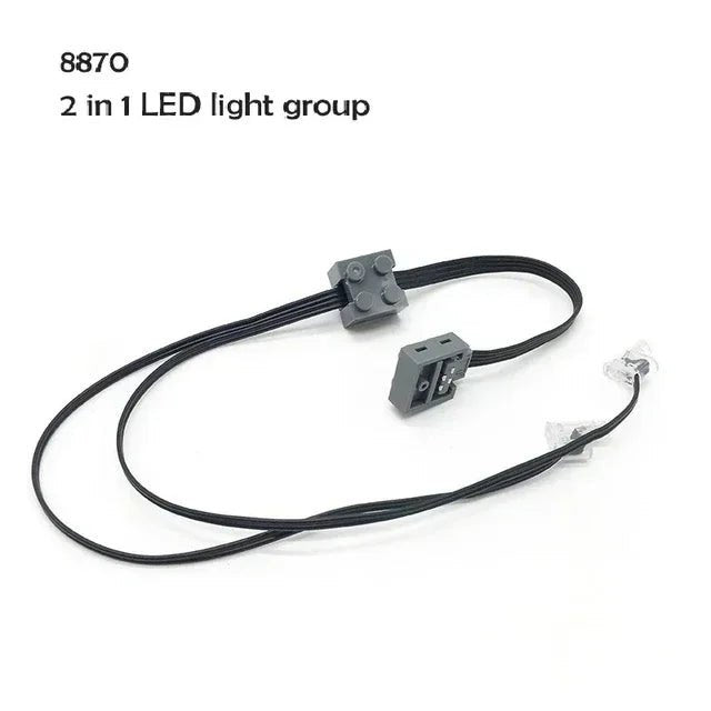 Technical Blocks Motor High - Tech Parts Parts Blocks PF Train Motor 8883 84 85 88004 L XL Servo Motor Technik RC Receiver Battery - Avero