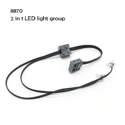 Technical Blocks Motor High - Tech Parts Parts Blocks PF Train Motor 8883 84 85 88004 L XL Servo Motor Technik RC Receiver Battery - Avero