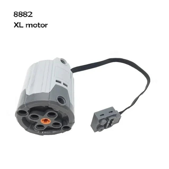 Technical Blocks Motor High - Tech Parts Parts Blocks PF Train Motor 8883 84 85 88004 L XL Servo Motor Technik RC Receiver Battery - Avero