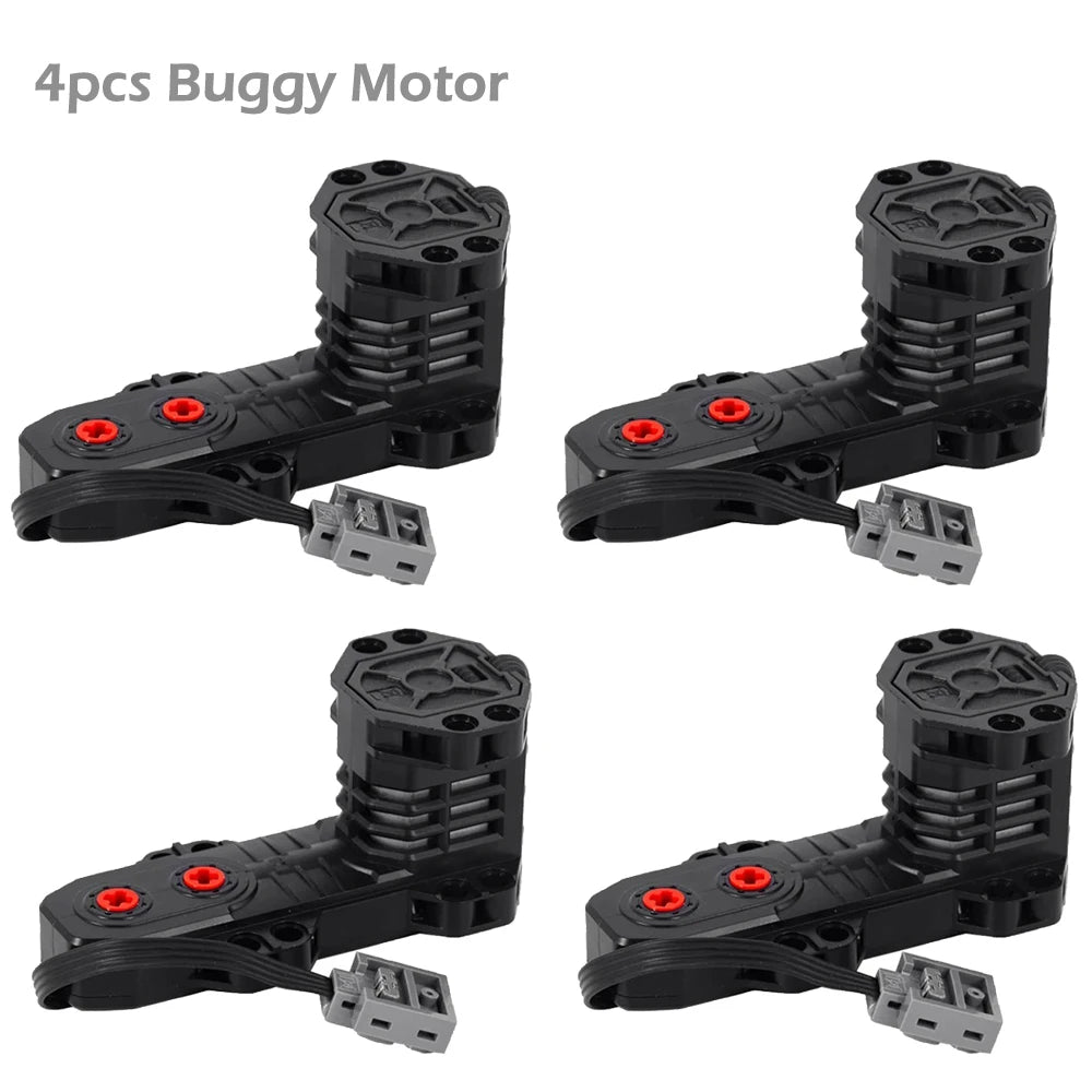 Technical MOC 5292 Buggy Motor Monster Motor Power Functions Parts Building Blocks Bricks Car Toy Compatible With Legoeds - Avero
