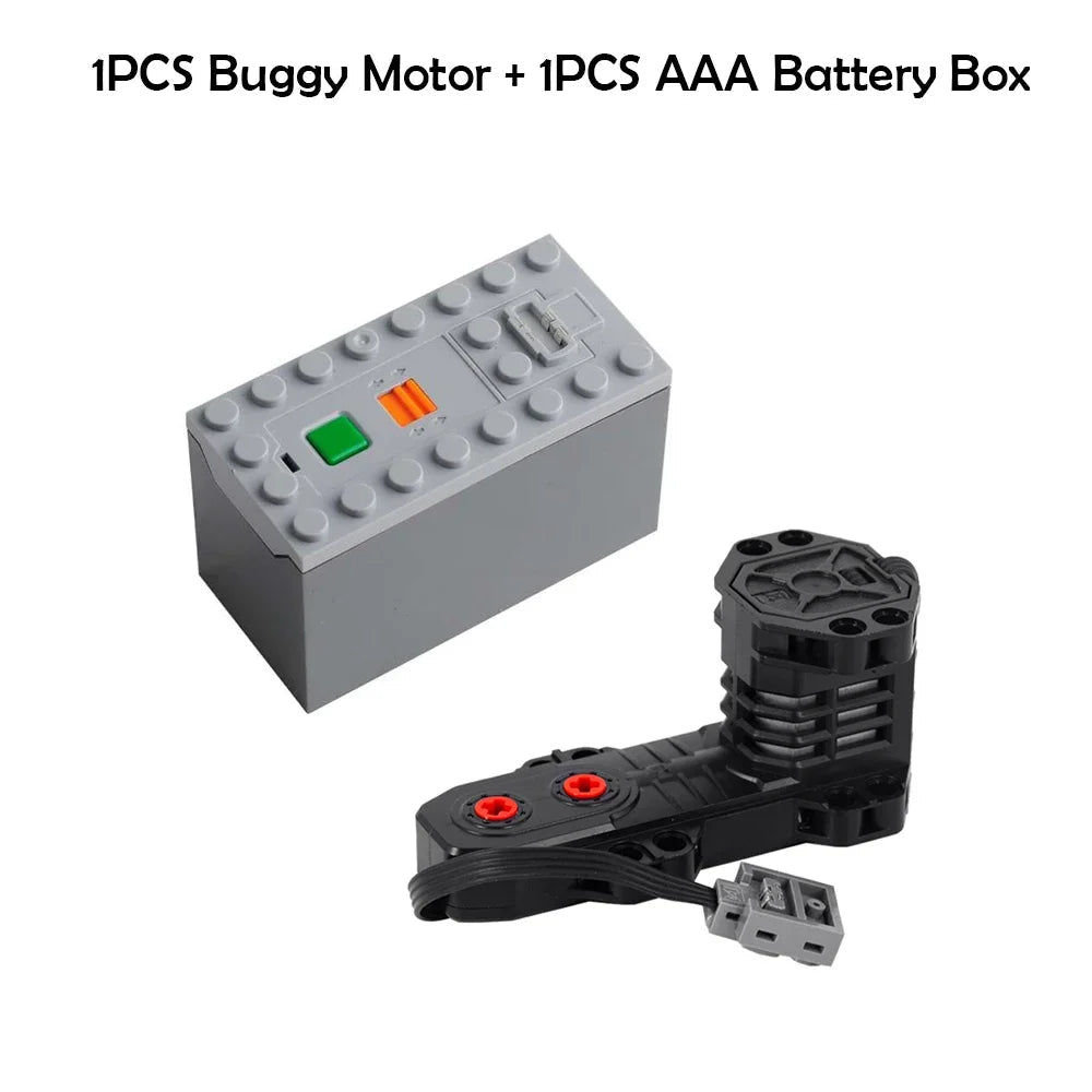 Technical MOC 5292 Buggy Motor Monster Motor Power Functions Parts Building Blocks Bricks Car Toy Compatible With Legoeds - Avero