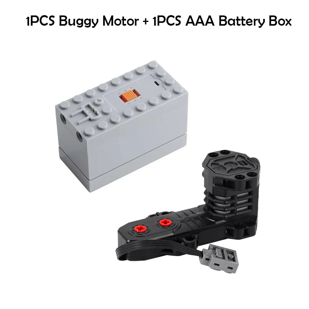Technical MOC 5292 Buggy Motor Monster Motor Power Functions Parts Building Blocks Bricks Car Toy Compatible With Legoeds - Avero